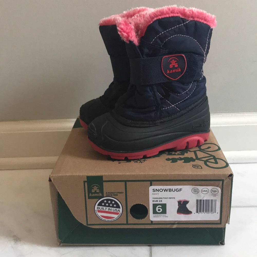 Kamik toddler snow boots